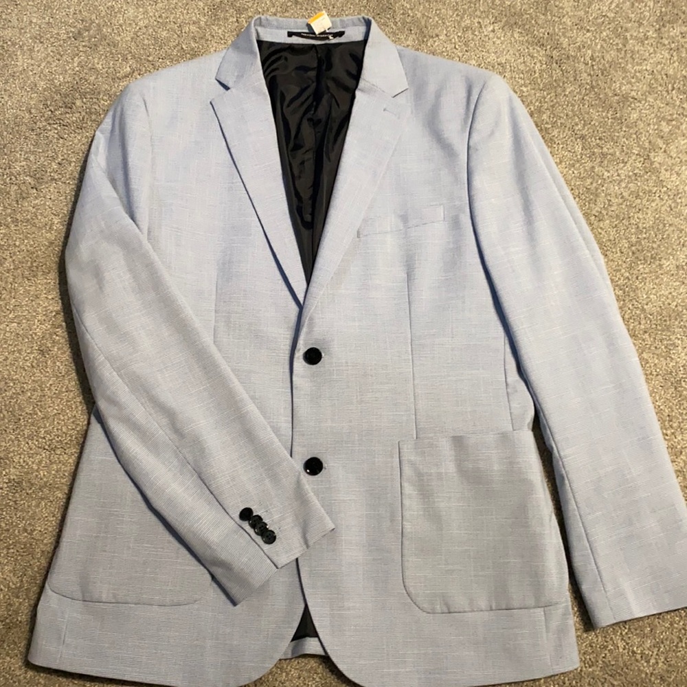 Light Blue men’s sport jacket slim fit